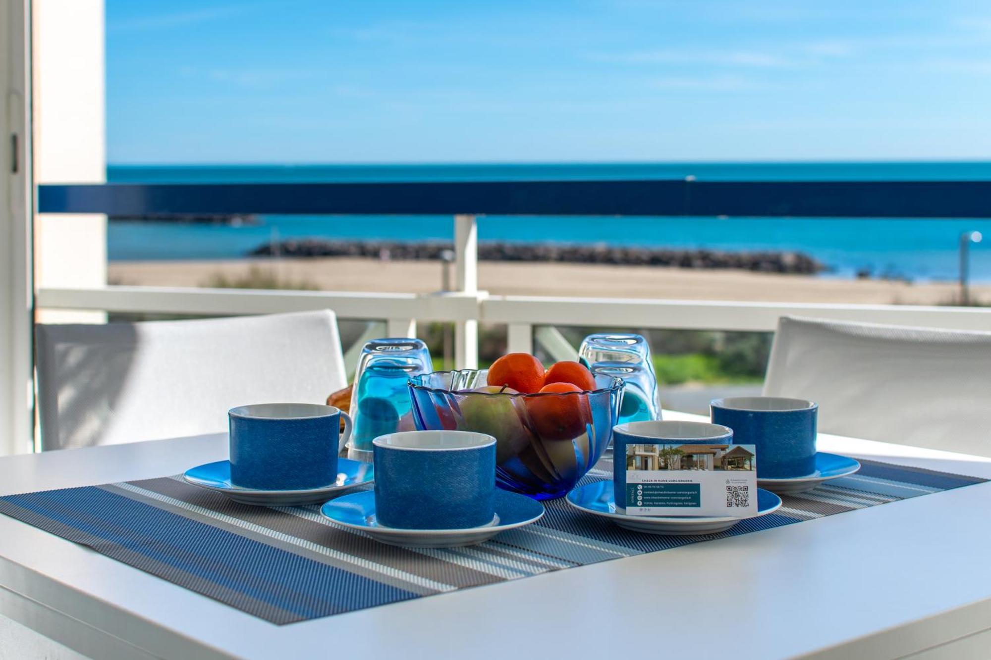 L'Evasion Bleue * Wifi * Bord De Mer * Piscine * Агде Екстериор снимка
